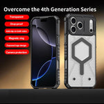 Custodia magnetica in PC TPU per iPhone 15 Pro e compatibili