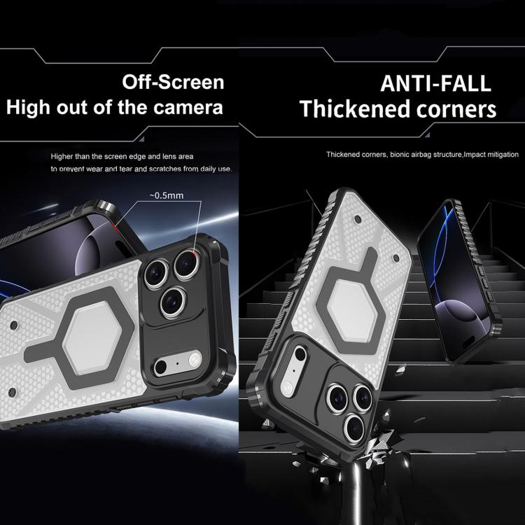 Custodia magnetica in PC TPU per iPhone 15 Pro e compatibili
