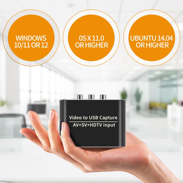 Scheda di acquisizione video NK-10S AV/S-VIDEO/HDMI con convertitore USB 3.0