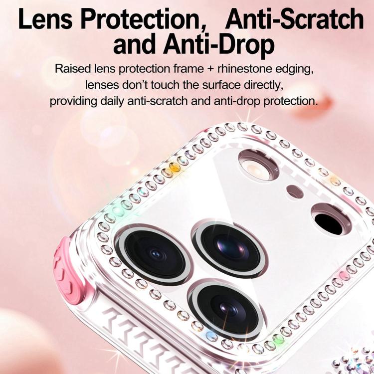 Custodia ibrida PC TPU con airbag per iPhone 16 Plus
