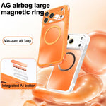 Custodia magnetica antiurto in TPU per iPhone 16 Pro
