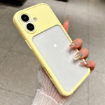 Custodia acrilico trasparente per iPhone 16 Plus