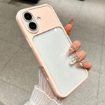 Custodia acrilico trasparente per iPhone 16 Plus