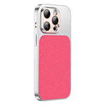Custodia TPU con texture litchi e pellicola per iPhone 13 Pro
