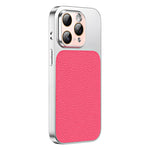 Custodia TPU con texture litchi e pellicola per iPhone 12 Pro
