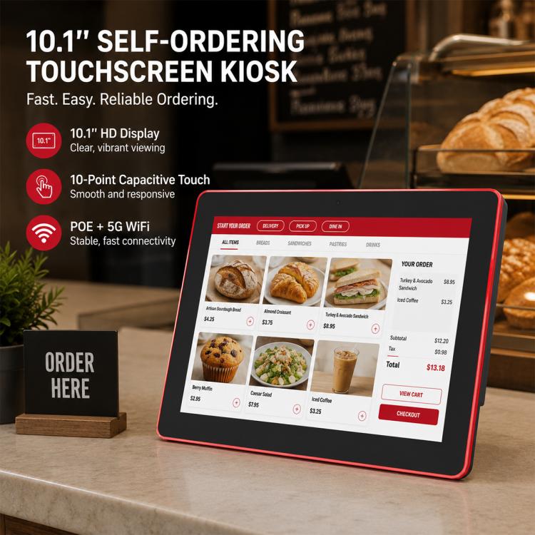Display touch IPS HD 10,1" Android 11 RK3568 Quad Core