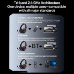 Cuffie gaming Yesido EK07 RGB Bluetooth wireless