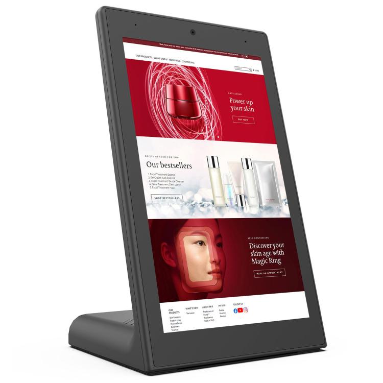 Schermo verticale 8 pollici HD Touchscreen Android 14 RK3576S