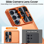 Custodia ibrida con porta carte e cover scorrevole per Galaxy S26, S25 e S24
