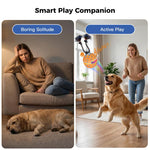 Palla giocattolo automatica per cani con luci e suoni