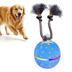 Palla giocattolo automatica per cani con luci e suoni