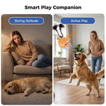Palla giocattolo automatica per cani con luci e suoni