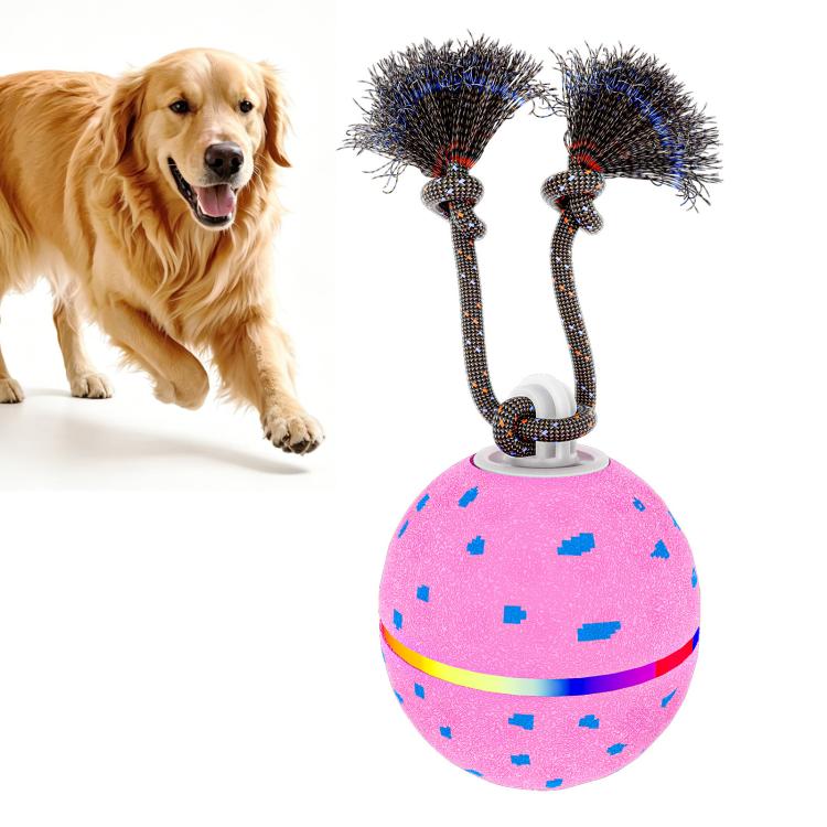 Palla giocattolo automatica per cani con luci e suoni