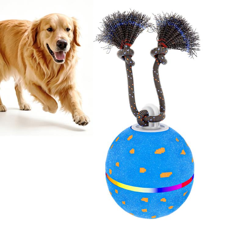 Palla giocattolo automatica per cani con luci e suoni