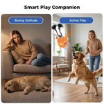 Palla giocattolo automatica per cani con luci e suoni