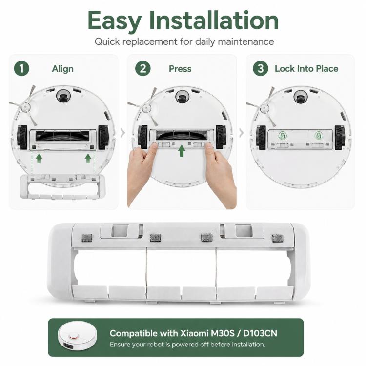 Set ricambi aspirapolvere robot Xiaomi Mijia M30 S