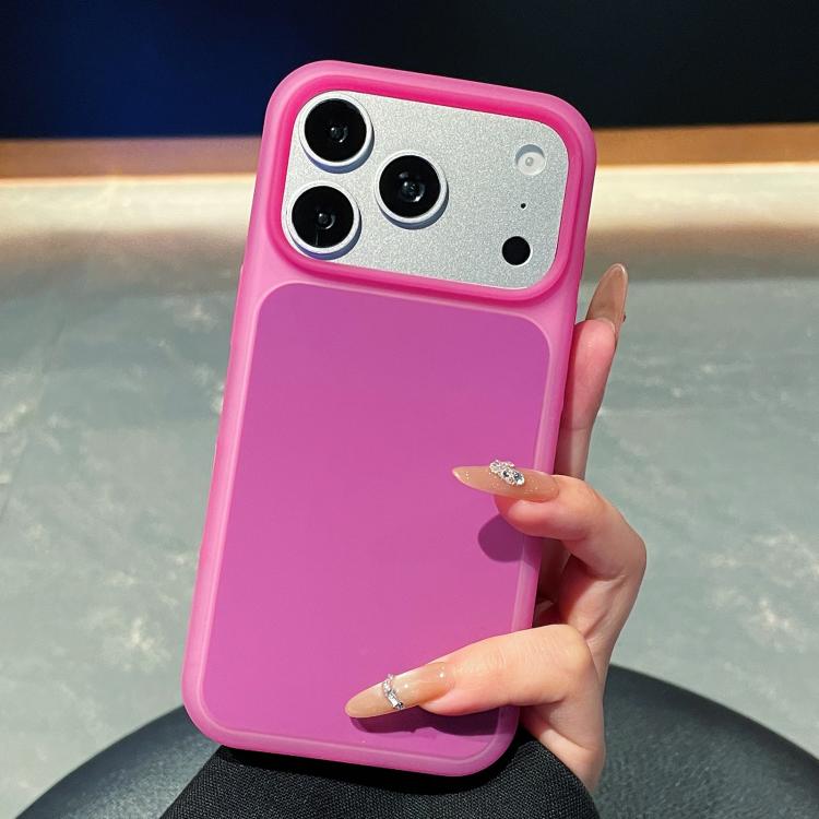 Custodia in silicone effetto pelle per iPhone 17 Pro Max