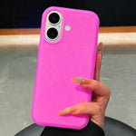 Custodia in silicone liquido effetto pelle per iPhone 17
