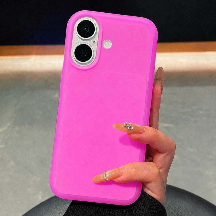 Custodia in silicone liquido effetto pelle per iPhone 17