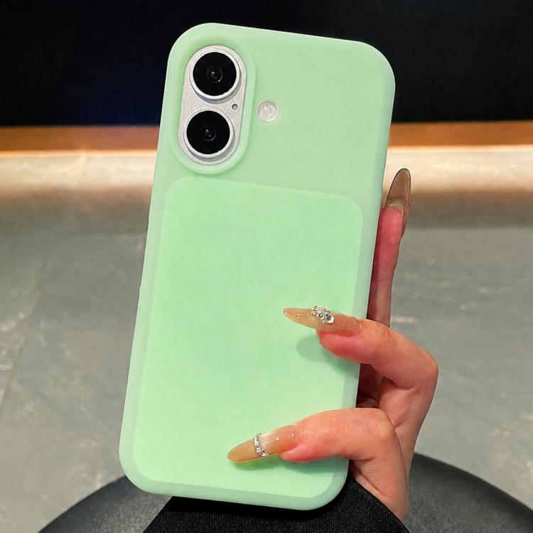 Custodia in silicone effetto pelle per iPhone 16 Pro