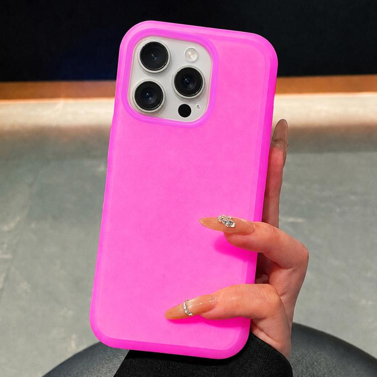 Custodia in silicone effetto pelle per iPhone 14 Pro