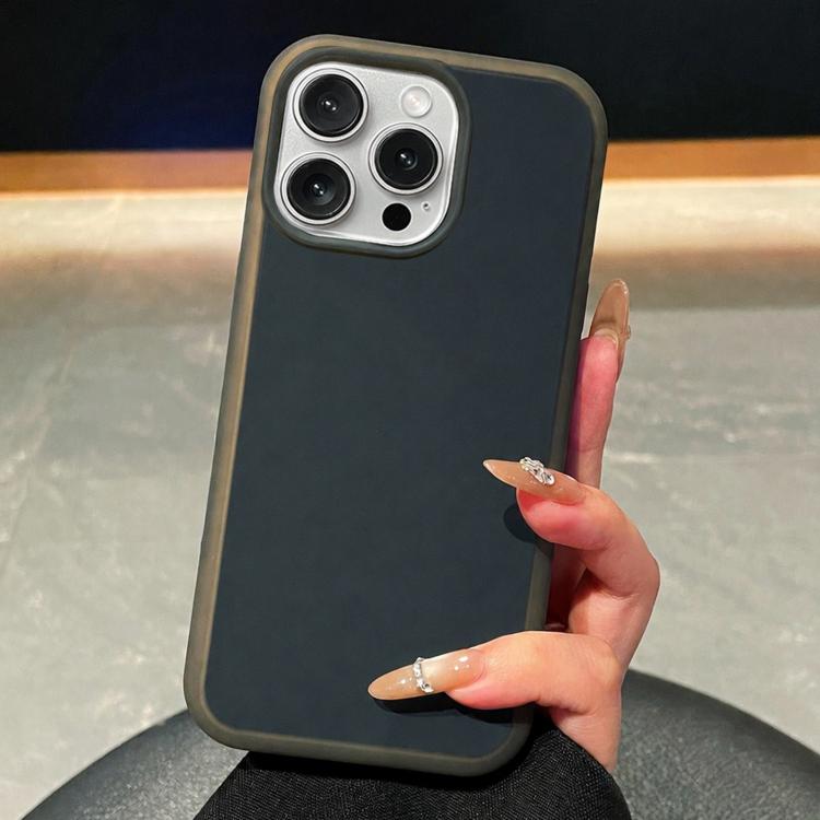 Custodia in silicone effetto pelle per iPhone 13 Pro Max