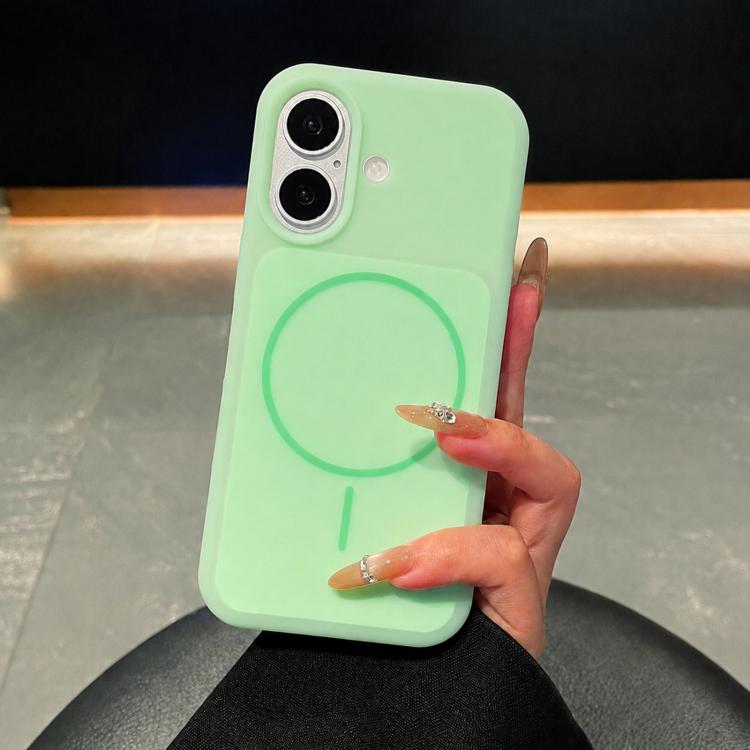 Custodia magnetica in silicone per iPhone 16 e 16 Pro