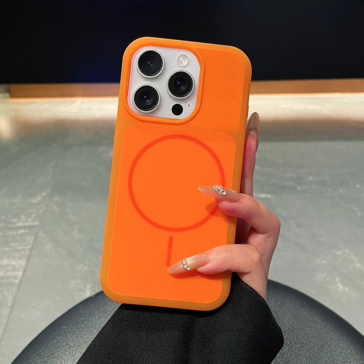Custodia in silicone liquido magnetica per iPhone 14 Pro e 14 Pro