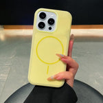 Custodia in silicone liquido magnetica per iPhone 14 Pro e 14 Pro