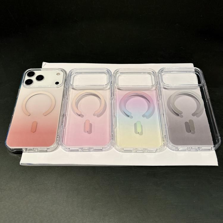 Custodia MagSafe trasparente sfumata per iPhone 17 Pro Max