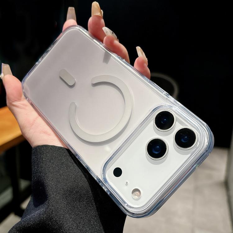 Custodia MagSafe trasparente sfumata per iPhone 17 Pro Max
