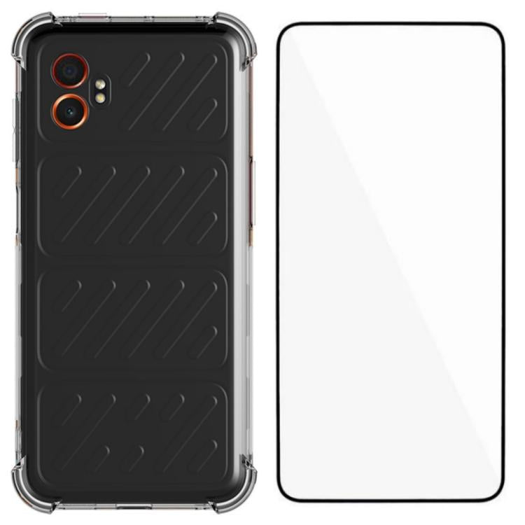 Custodia TPU trasparente antiurto per Galaxy XCover7 Pro con pellicola