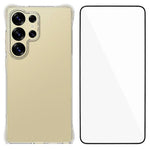 Custodia TPU trasparente antiurto con pellicola per Galaxy S26 FE 5G