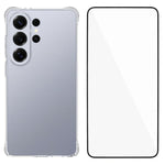 Custodia TPU trasparente antiurto con pellicola per Galaxy S26 FE 5G