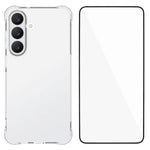 Custodia TPU trasparente antiurto con pellicola per Galaxy S26 FE 5G