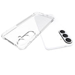 Custodia TPU trasparente antiurto con pellicola per Galaxy S26 FE 5G