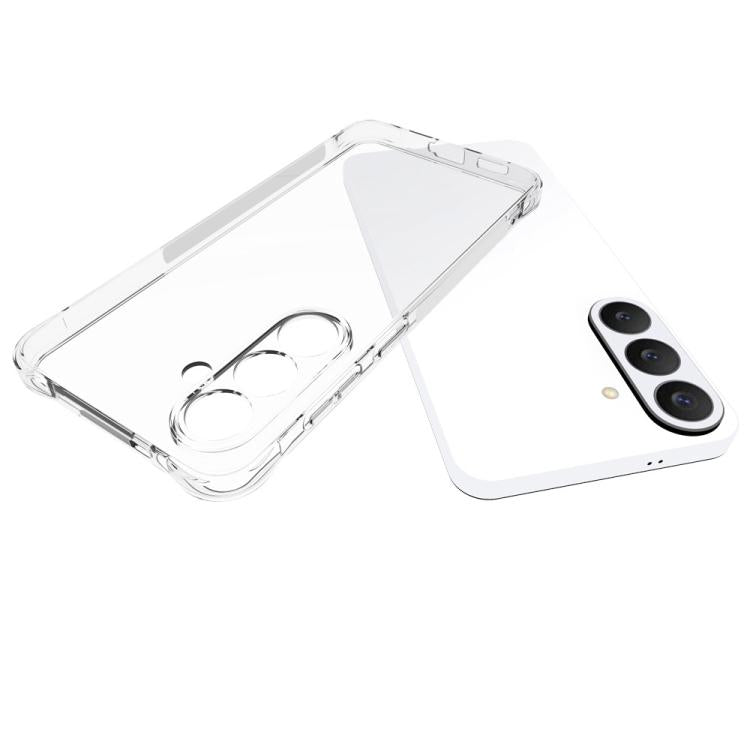Custodia TPU trasparente antiurto con pellicola per Galaxy S26 FE 5G