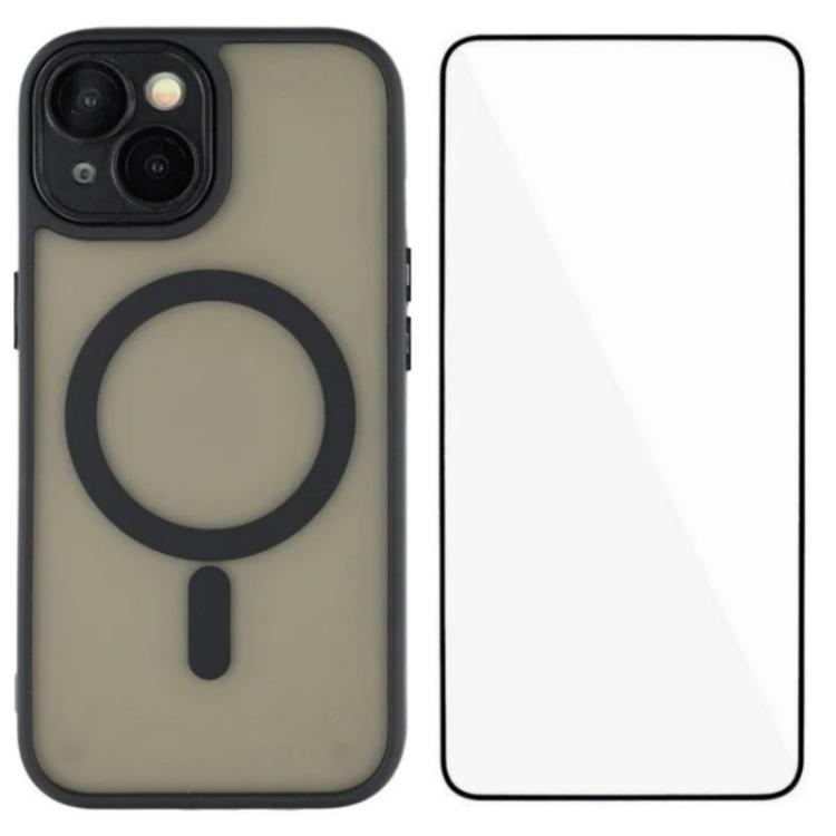 Custodia ibrida in PC e TPU con magnete per iPhone 13 Pro e iPhone 13