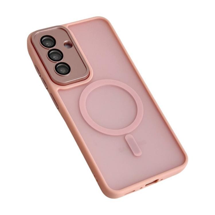 Custodia ibrida magnetica in PC e TPU con protezione schermo per Galaxy A15, A55