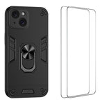 Custodia antiurto WANLONFENG con supporto per iPhone 15 Pro