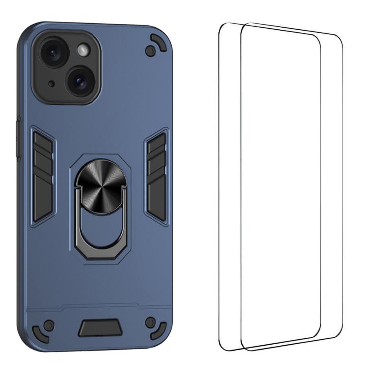 Custodia antiurto WANLONFENG con supporto per iPhone 15 Pro