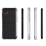 Custodia TPU trasparente antiurto a quattro angoli per Galaxy XCover7 Pro