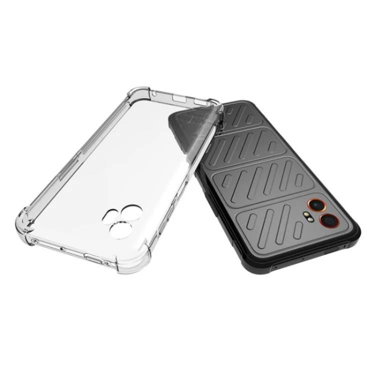 Custodia TPU trasparente antiurto a quattro angoli per Galaxy XCover7 Pro