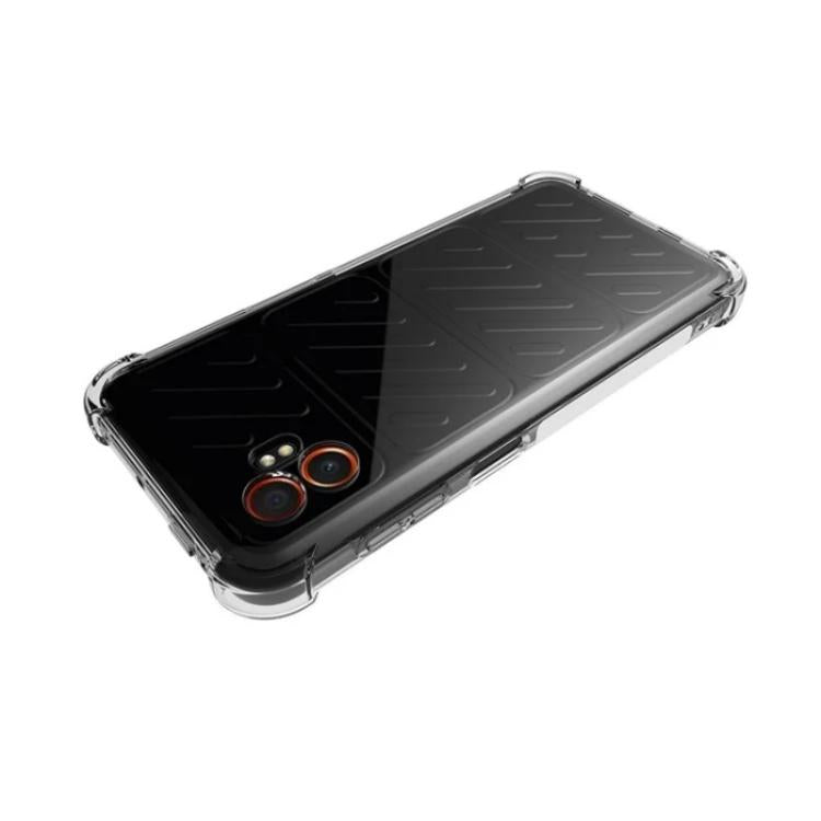 Custodia TPU trasparente antiurto a quattro angoli per Galaxy XCover7 Pro
