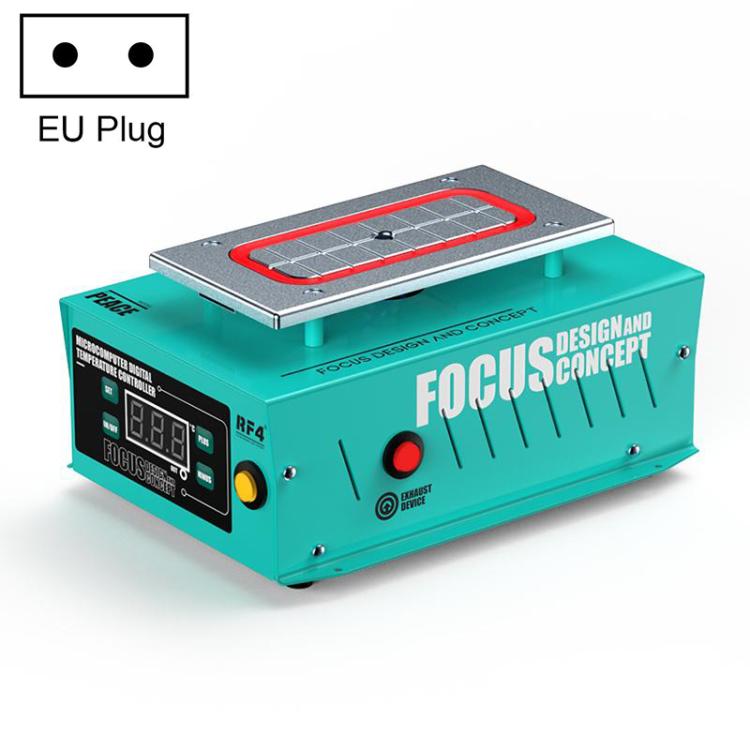 RF4 PEACE Macchina per la separazione di schermi LCD touch screen da 7 pollici per telefoni, con pompa a vuoto integrata, EU Plug, US Plug