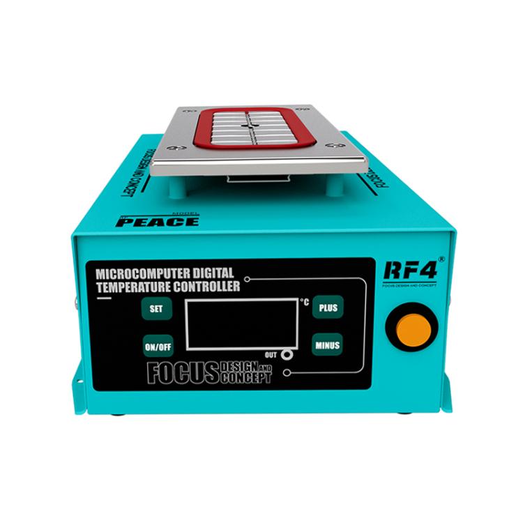 RF4 PEACE Macchina per la separazione di schermi LCD touch screen da 7 pollici per telefoni, con pompa a vuoto integrata, EU Plug, US Plug