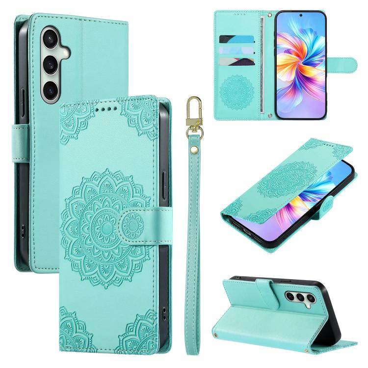 Custodia in ecopelle con cinturino e chiusura magnetica per Galaxy S25 Ultra