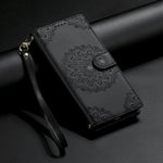 Custodia in ecopelle con cinturino e chiusura magnetica per Galaxy S22+, S22 e