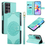 Custodia in ecopelle con cinturino e chiusura magnetica per Galaxy S21, S21+ e