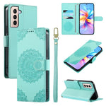 Custodia in ecopelle con cinturino e chiusura magnetica per Galaxy S21, S21+ e
